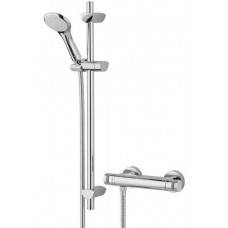 Bristan Aristan Thermostatic Surf Mounted Shower with Single Mode Kit - Chrome  Plated