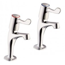 Deva Lever Sink Tap With Brass Back Nuts - Chrome Finish