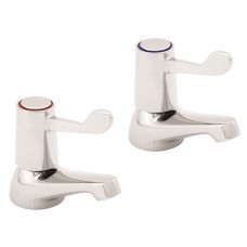 Deva Lever Basin Taps Series with Brass Back Nuts