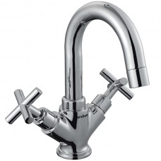 AXXIS - Center Hole Basin Mixer Tap w/o Popup Waste