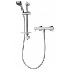 Triton Dene Series Lever Cool Touch Bar Mixer with Fast-Fit Brackets - Chrome Plated